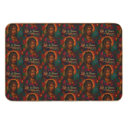 Crowned in Courage  Absorbent Bath Mat