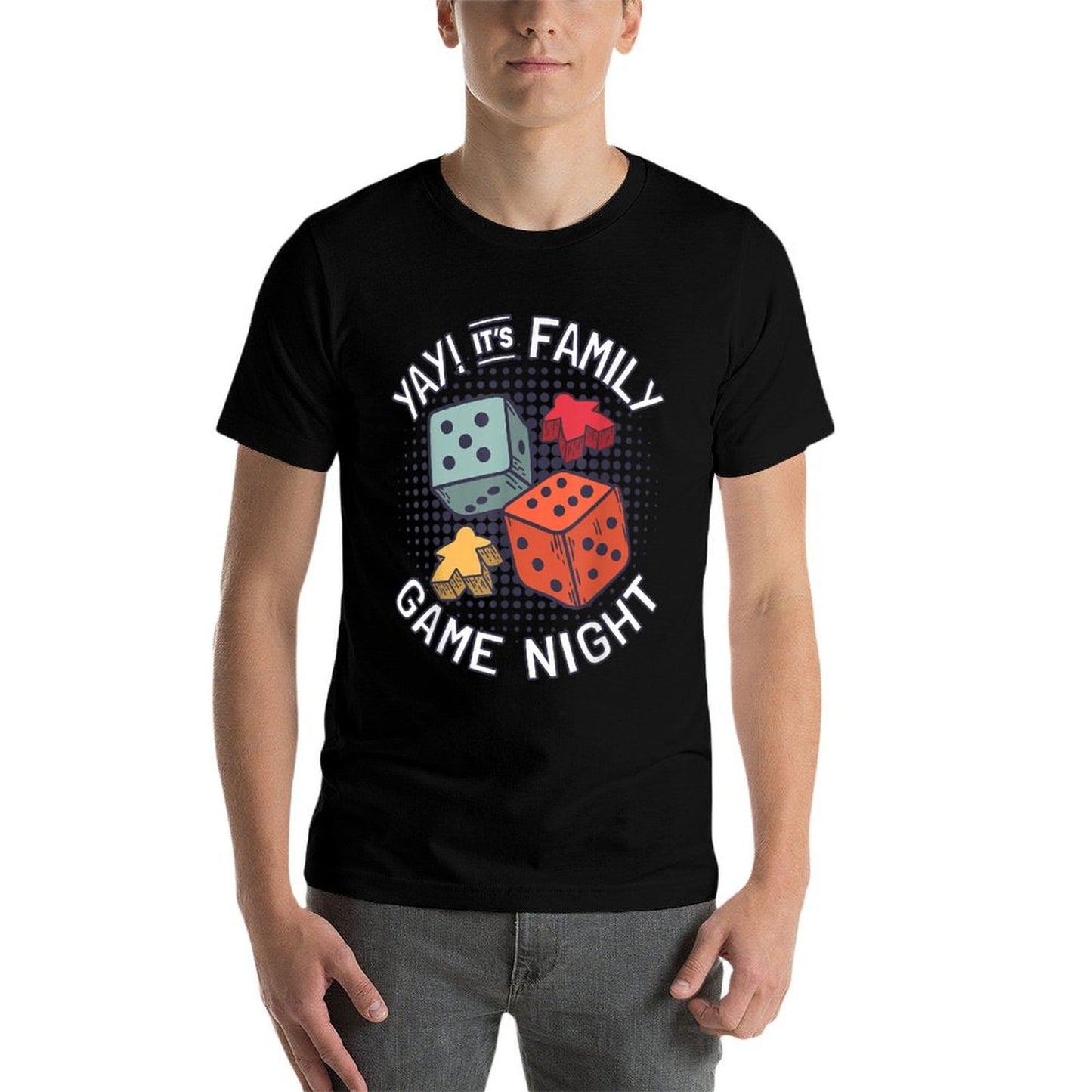 Family Game Night  Moisture-wicking T-Shirt
