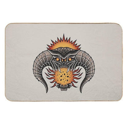 Oldschool Balrog  Absorbent Bath Mat