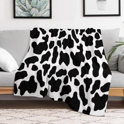 Country Cowboy Western Horseshoe Sherriff Star Checkerboard Cowboy Boots Cactus Pattern Print Plush Throw Blanket