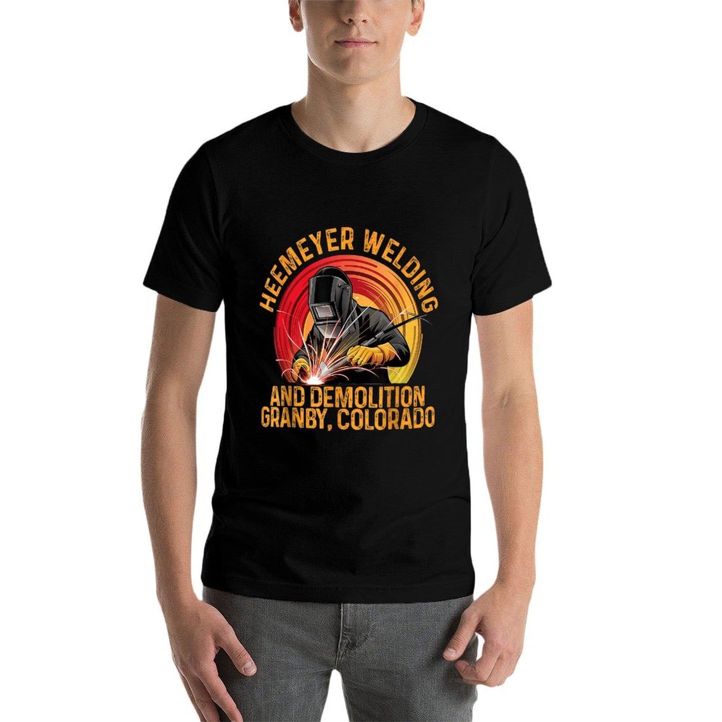 Heemeyer Welding And Demolition Grandby Colorado  Wrinkle-resistant T-Shirt