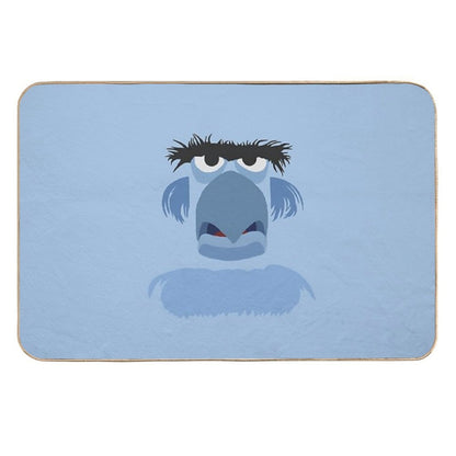 Sam The Eagle  Fade-Resistant Bath Mat