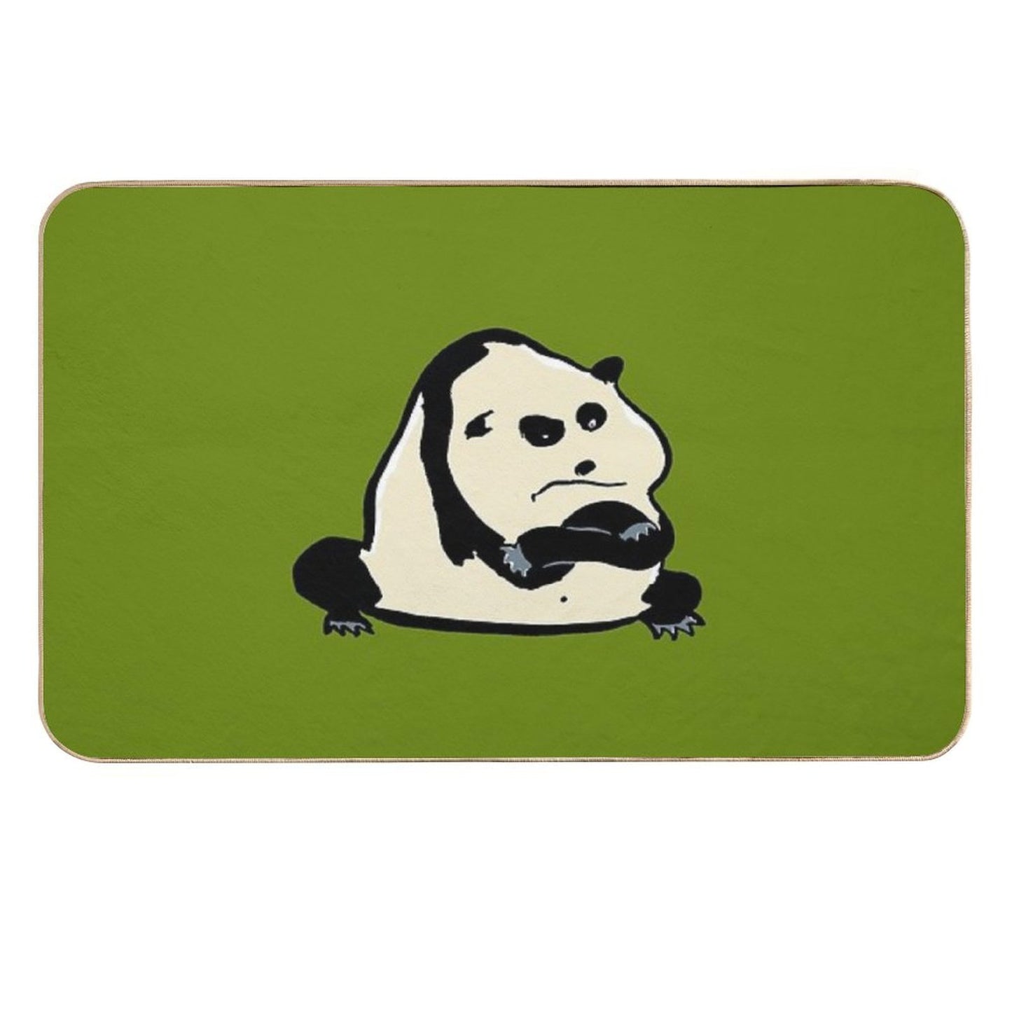 Panda Bear  Repositionable Bath Mat