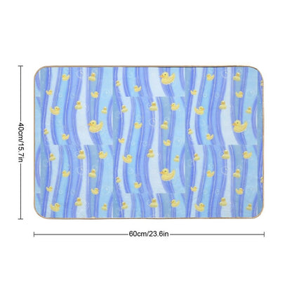 Rubber Duckies  Rapid-Drying Bath Mat