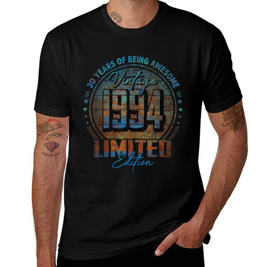 Vintage 1994 Limited Edition 30 Year Old 30th Birthday  Quick-drying T-Shirt