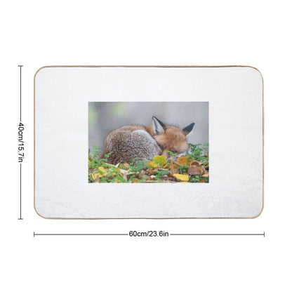 Red Fox  Easy Maintenance Bath Mat