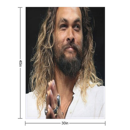Jason Momoa Lightweight Throw Blanket