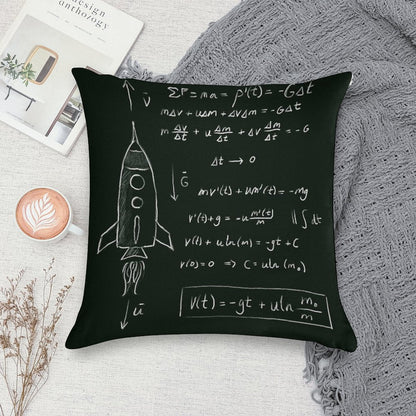 Rocket Science Soft Skin-Friendly Throw Pillow