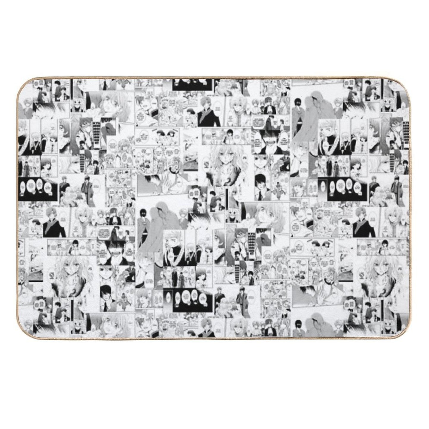 Yona of The Dawn Manga Collage  Slip-Resistant Bath Mat