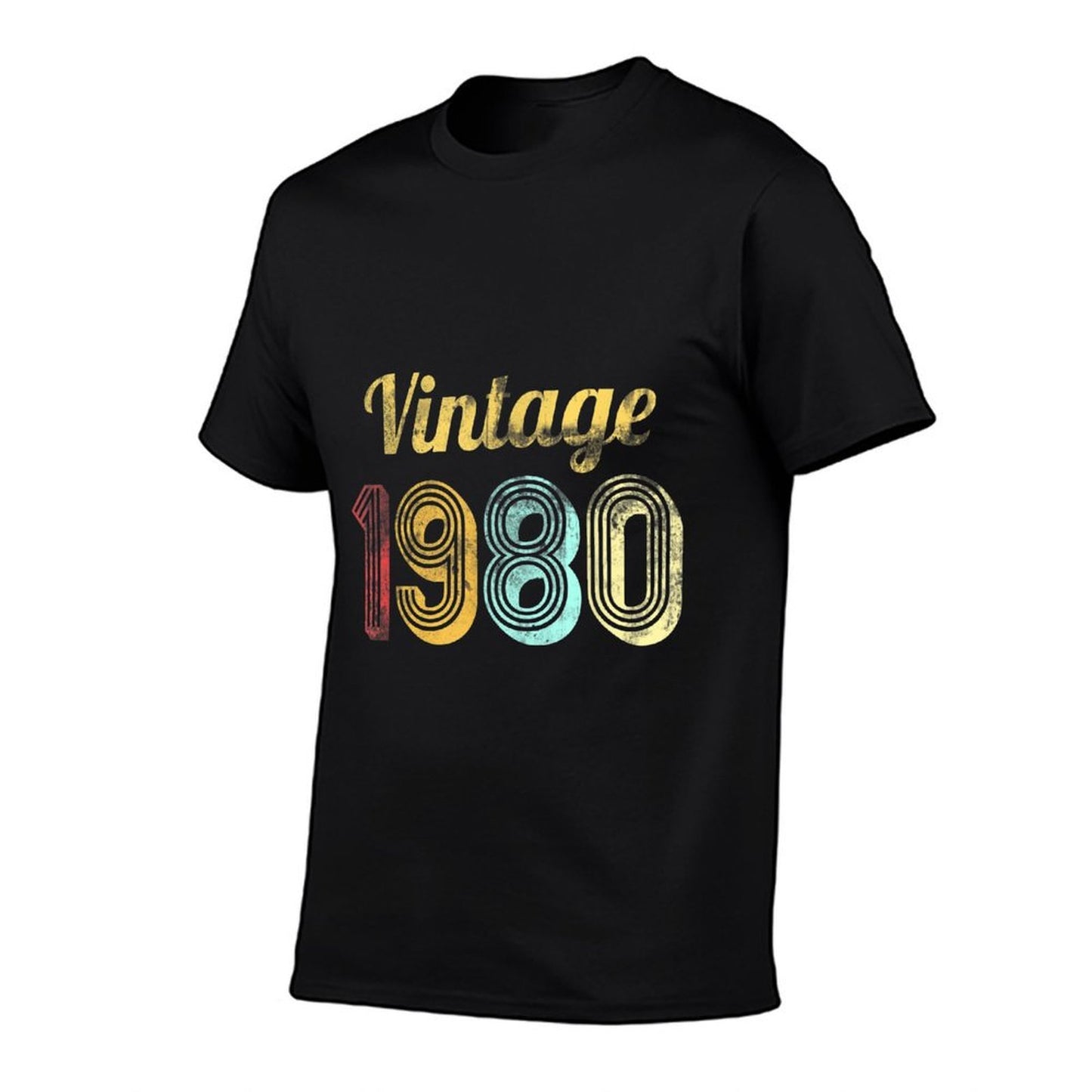 Vintage 1980 Retro 40th Birthday Gift Men Women  Graphic-printed T-Shirt
