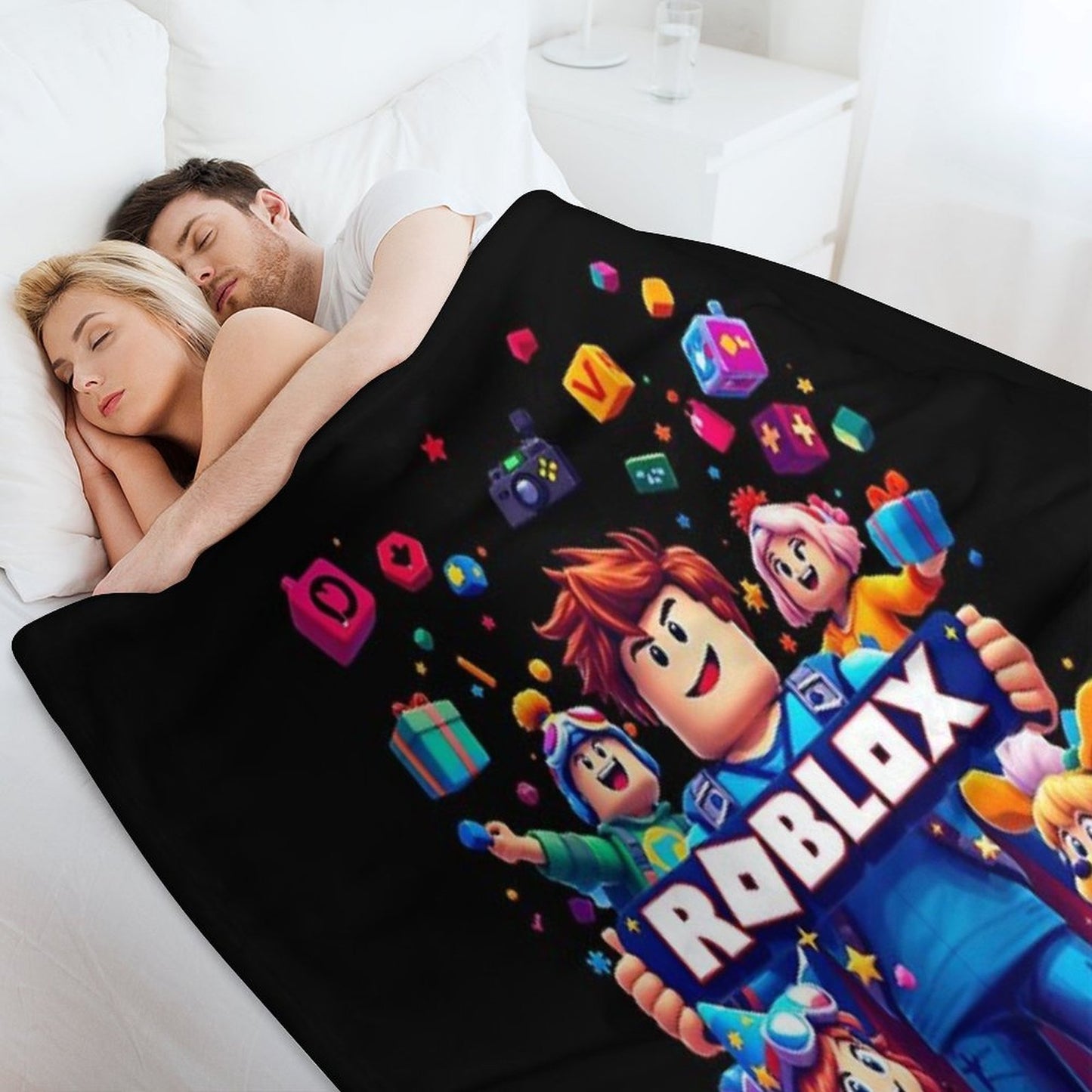 Roblox Vibrant - Kids Anti-pilling Throw Blanket