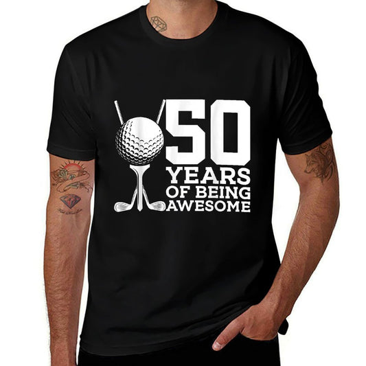 50 YEARS OF BEING AWESOME GOLF 50TH BIRTHDAY  Classic T-Shirt