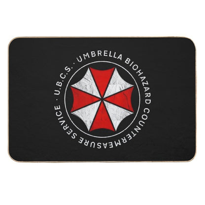 Umbrella Biohazard Countermeasure Service  Resident Evil 3  Rapid-Drying Bath Mat