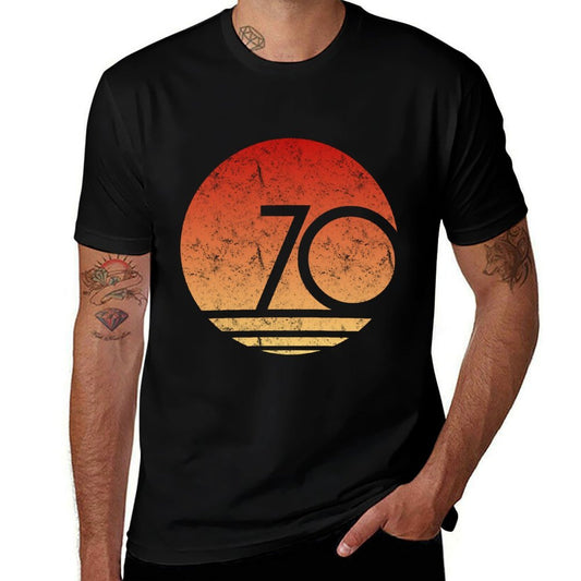50th Birthday Vintage 1970 Distressed  Odor-resistant T-Shirt