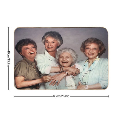 The Golden Girls  Dirt-Trapping Bath Mat
