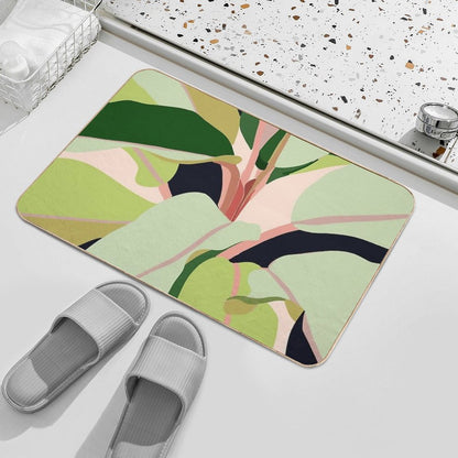 To Plant A Garden Is to Believe in Tomorrow #painting #illustration  Versatile Bath Mat