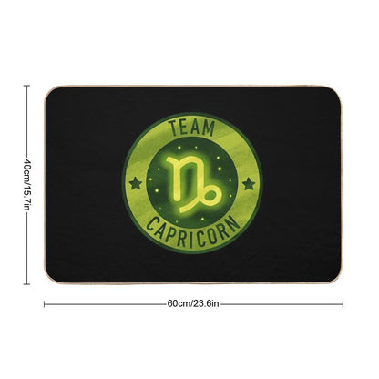 Team Capricorn  Fade-Resistant Bath Mat