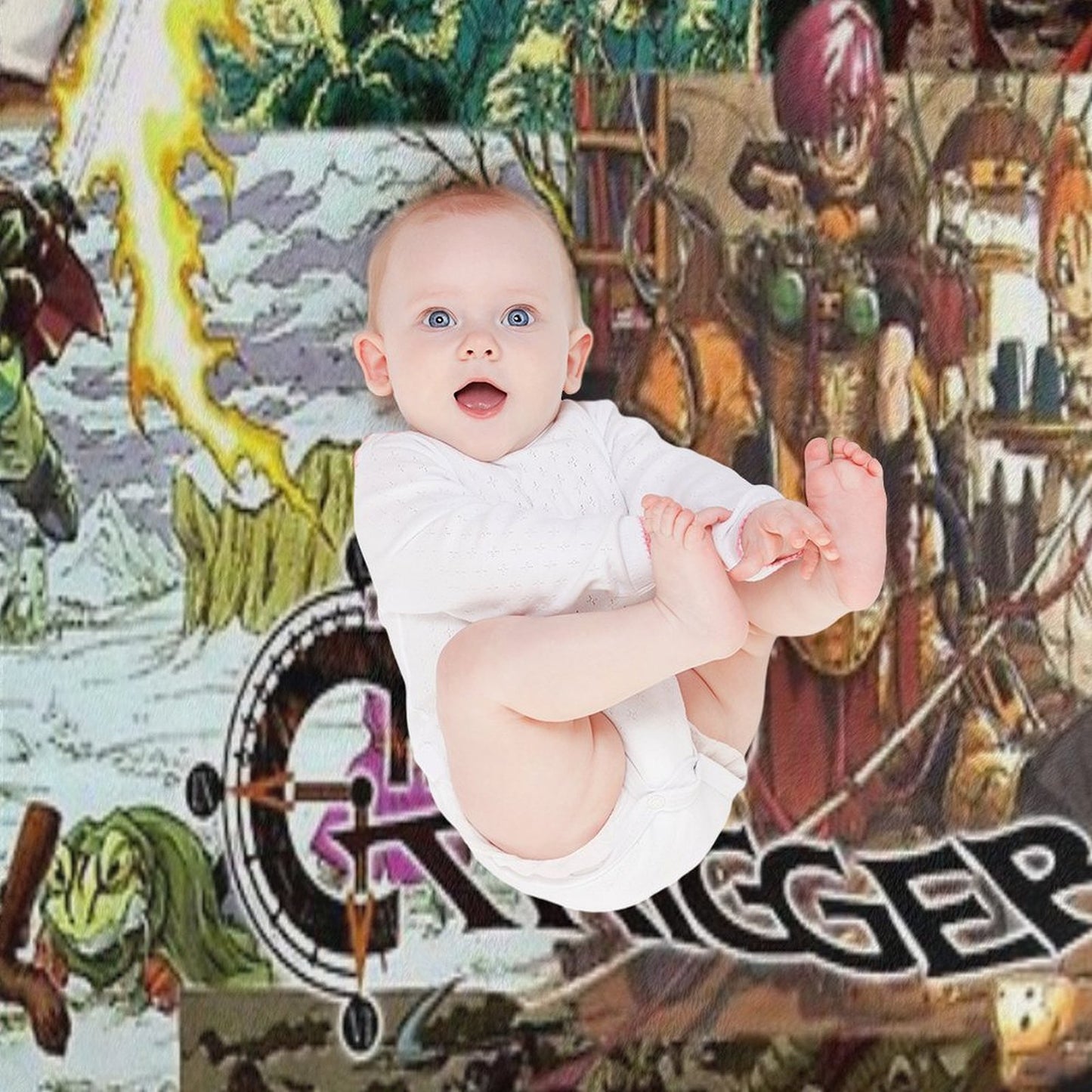 Chrono Trigger Quick-dry Throw Blanket