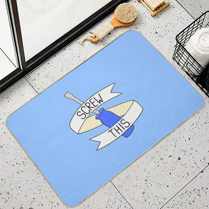 Screw This  Toxin-Free Bath Mat