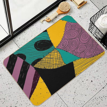 Sally's Dress. The Nightmare Before Christmas.  High-Traffic Bath Mat