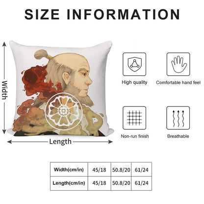 Iroh Soft Durable Construction Throw Pillow