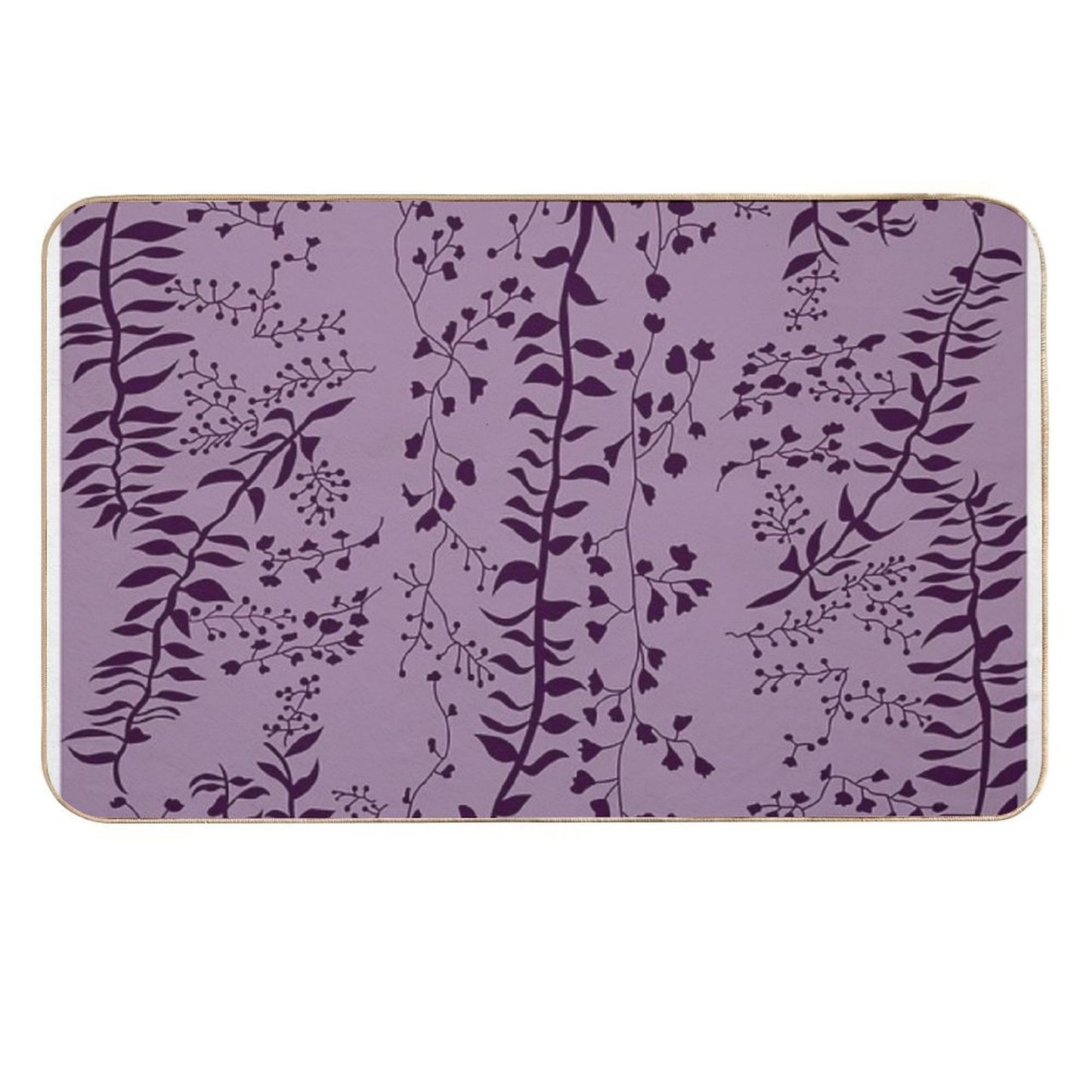 Bella Swan's Comforter Set Replica  Purples Cool - Version 1  Twilight Saga Fanart  Dirt-Trapping Bath Mat
