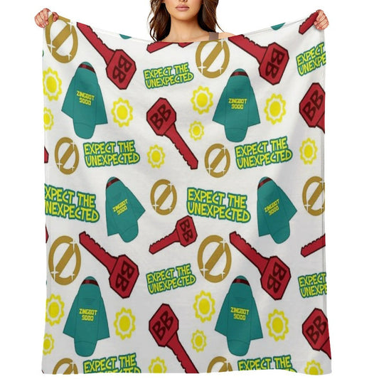 Big Brother Icon Pattern Compact Throw Blanket