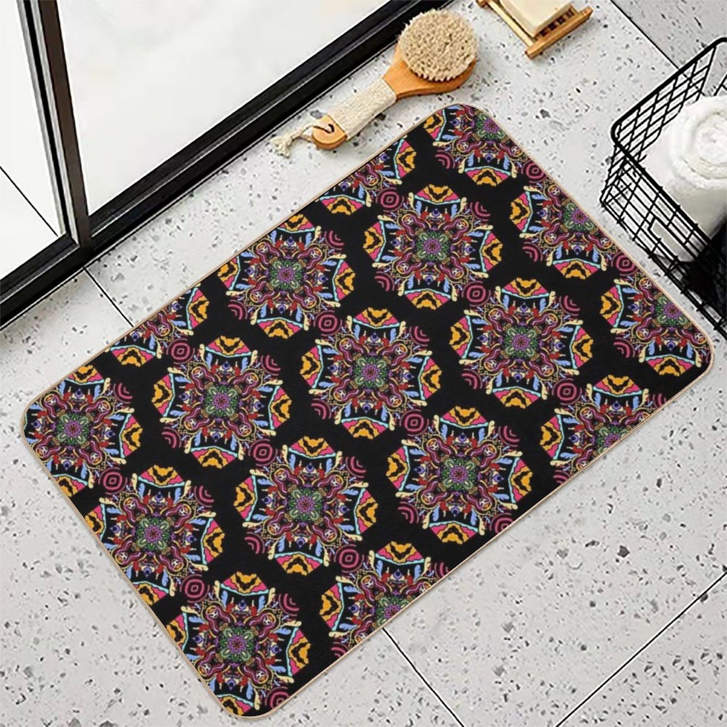 Whispers in The Magic Mirror  Stain-Proof Bath Mat