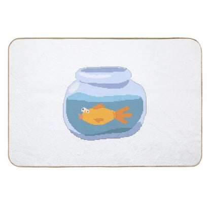 The Planet Life Goldfish  High-Traffic Bath Mat
