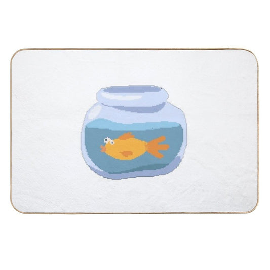 The Planet Life Goldfish  High-Traffic Bath Mat