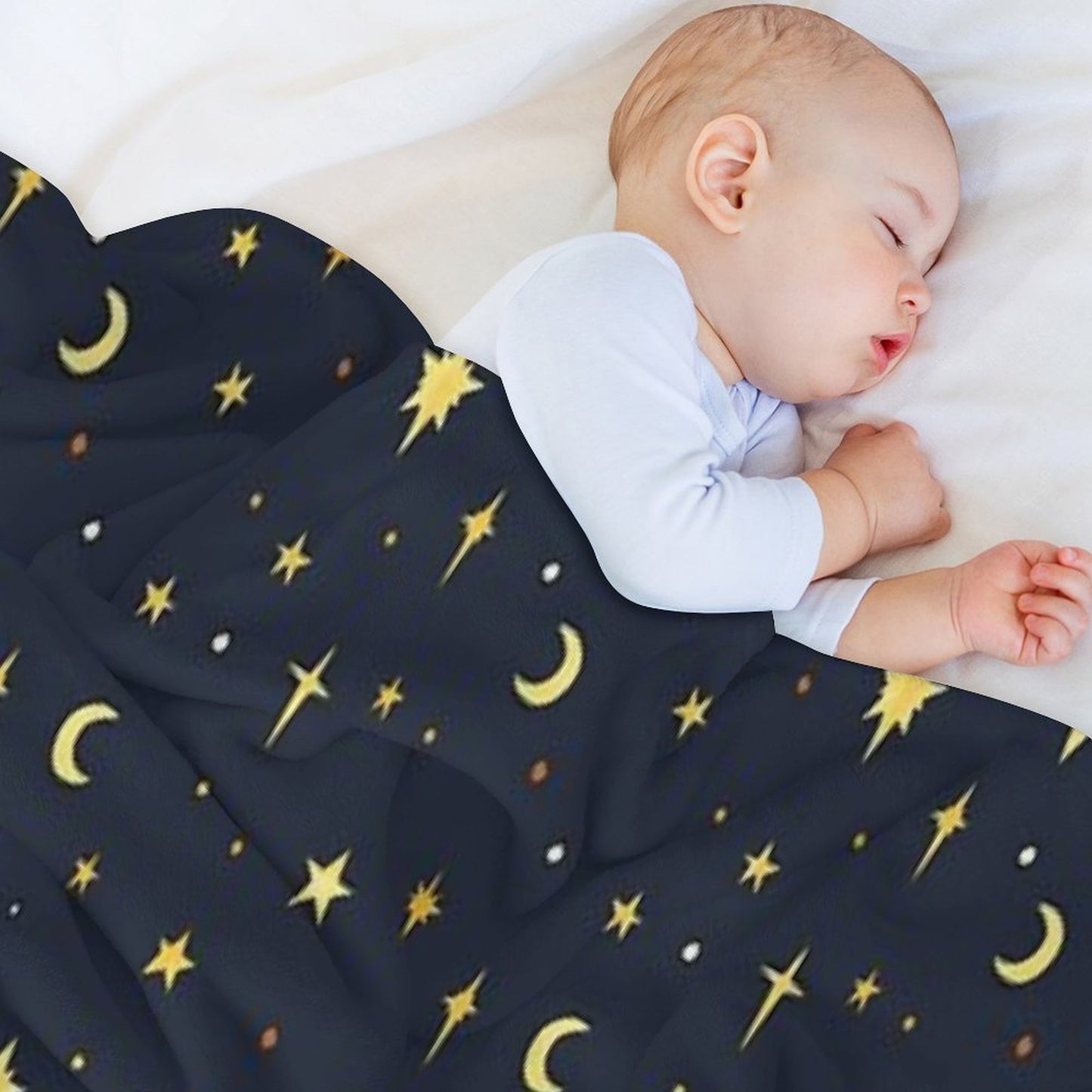Starry Sky Pattern Multi-functional Throw Blanket