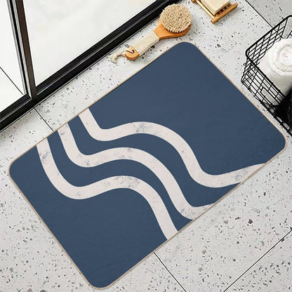 Abstract Minimal 130  Anti-Trip Bath Mat
