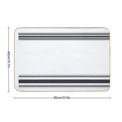 Line Art Neutral 01  High-Traffic Bath Mat