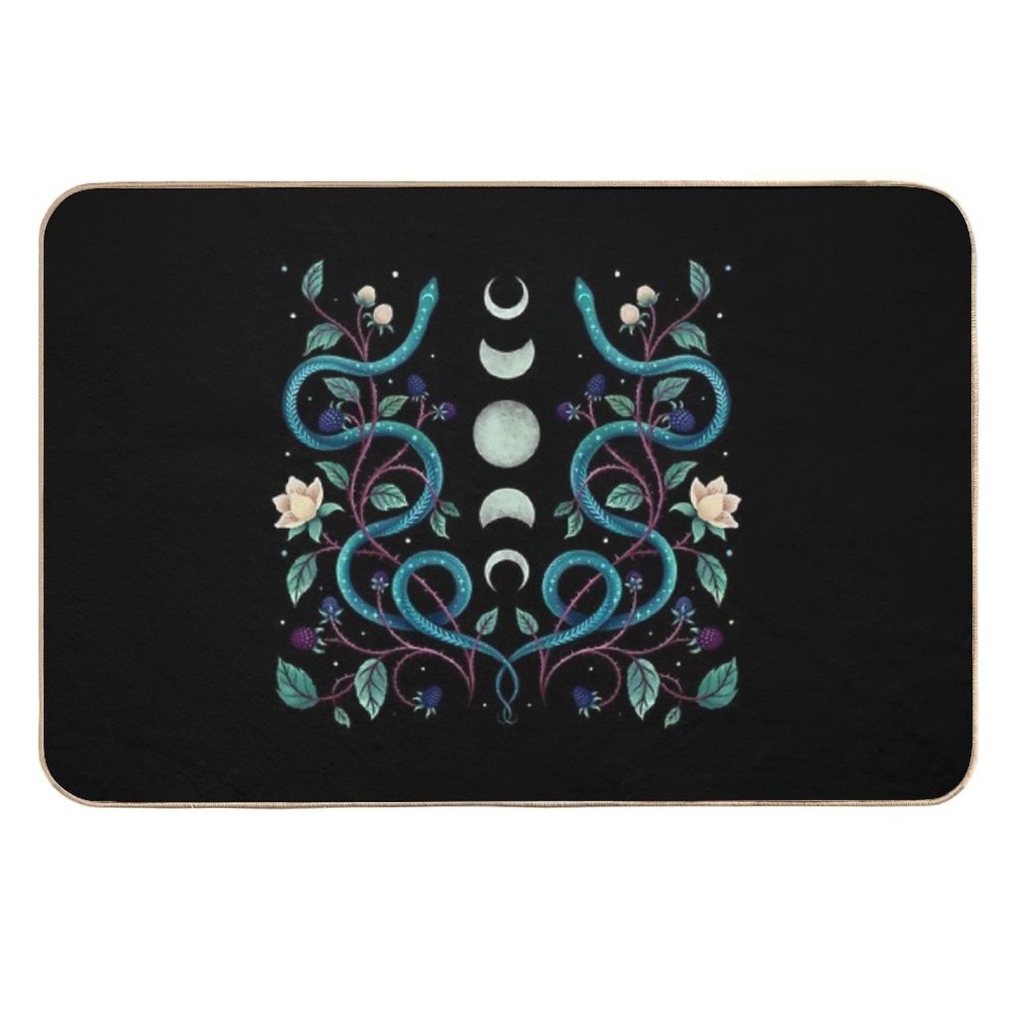 Serpent Moon  High-Traffic Bath Mat