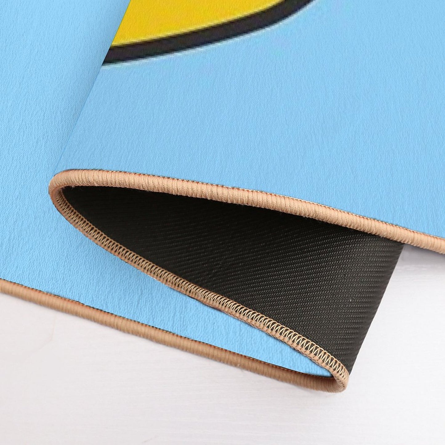 Rubber Duck in Baby Blue  Dirt-Trapping Bath Mat