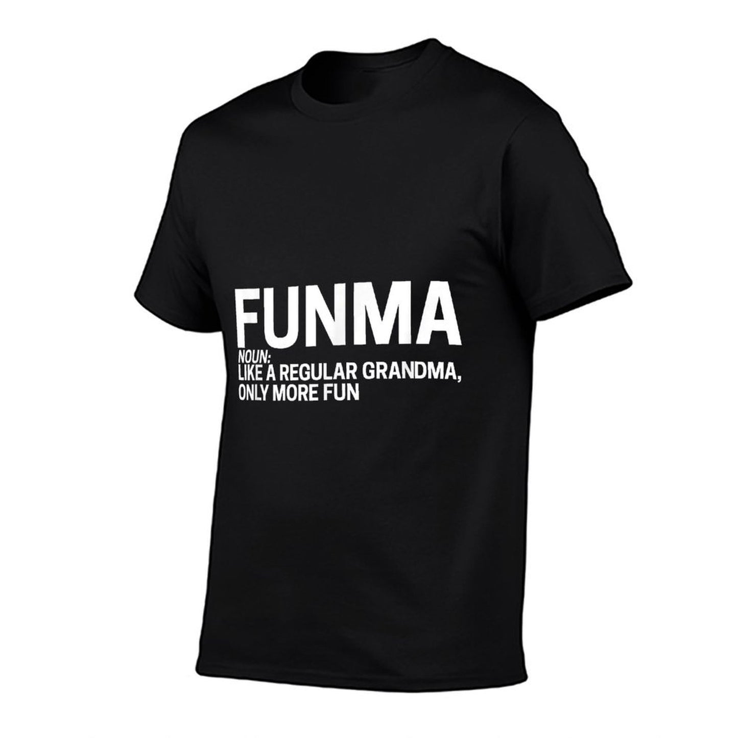 Funma And Funpas Funma Like A Regular Grandma  Fade-proof Color T-Shirt