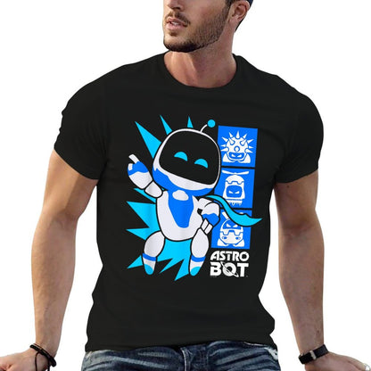 Astro Bot Rescue Mission Victory Pose Game  Odor-resistant T-Shirt