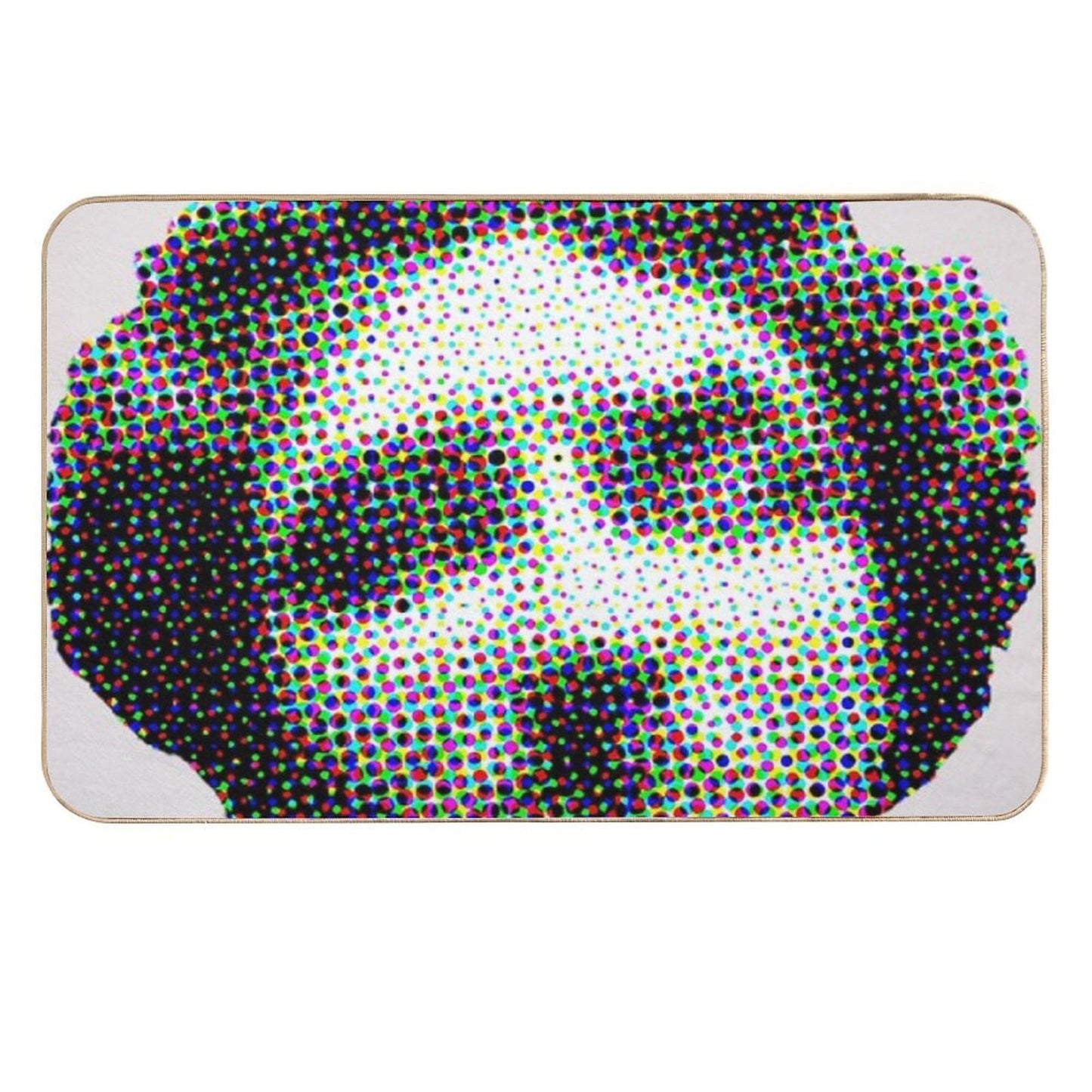 Halftone Apollo  Dirt-Trapping Bath Mat
