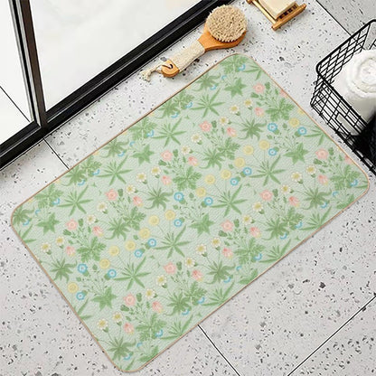 William Morris Patterns  Eco-Friendly Bath Mat