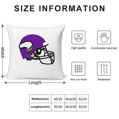 Minnesota Sports Soft Reinforced Edging Throw Pillow