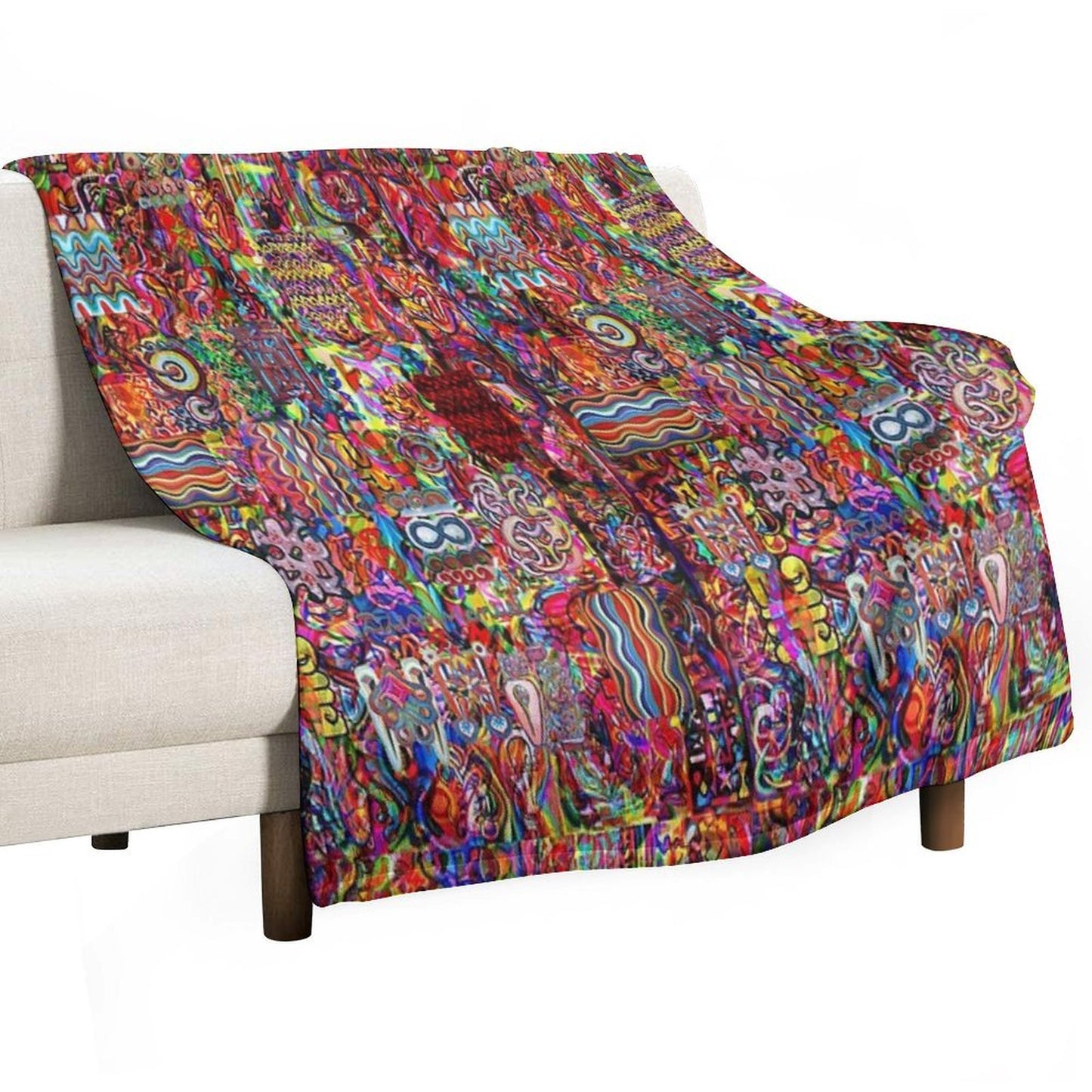 Pop Abstract Gift-ready Throw Blanket