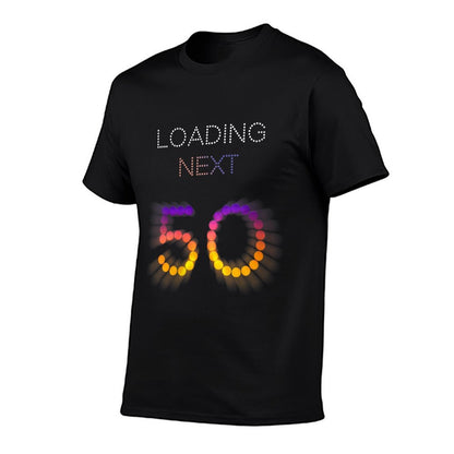 Womens Loading Next 50 - 50 Year Old 1973 50th Birthday Gift  Quick-drying T-Shirt