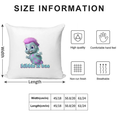 Bibble Is Bae – fairytopia Soft Skin-Friendly Throw Pillow