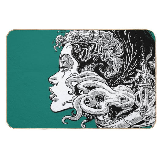 Poseidon's Mistress Alternate Durable Bath Mat