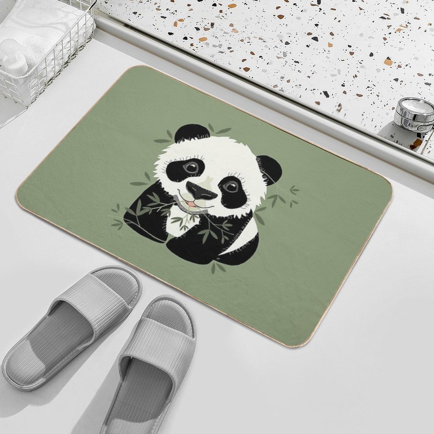 Panda  Versatile Bath Mat