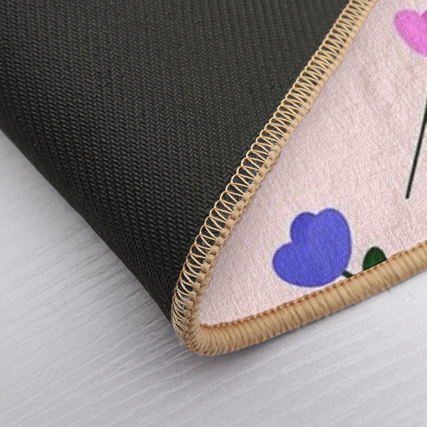 Pastel Flower  Odorless Bath Mat