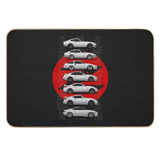 Z Generations (White)  Rapid-Drying Bath Mat