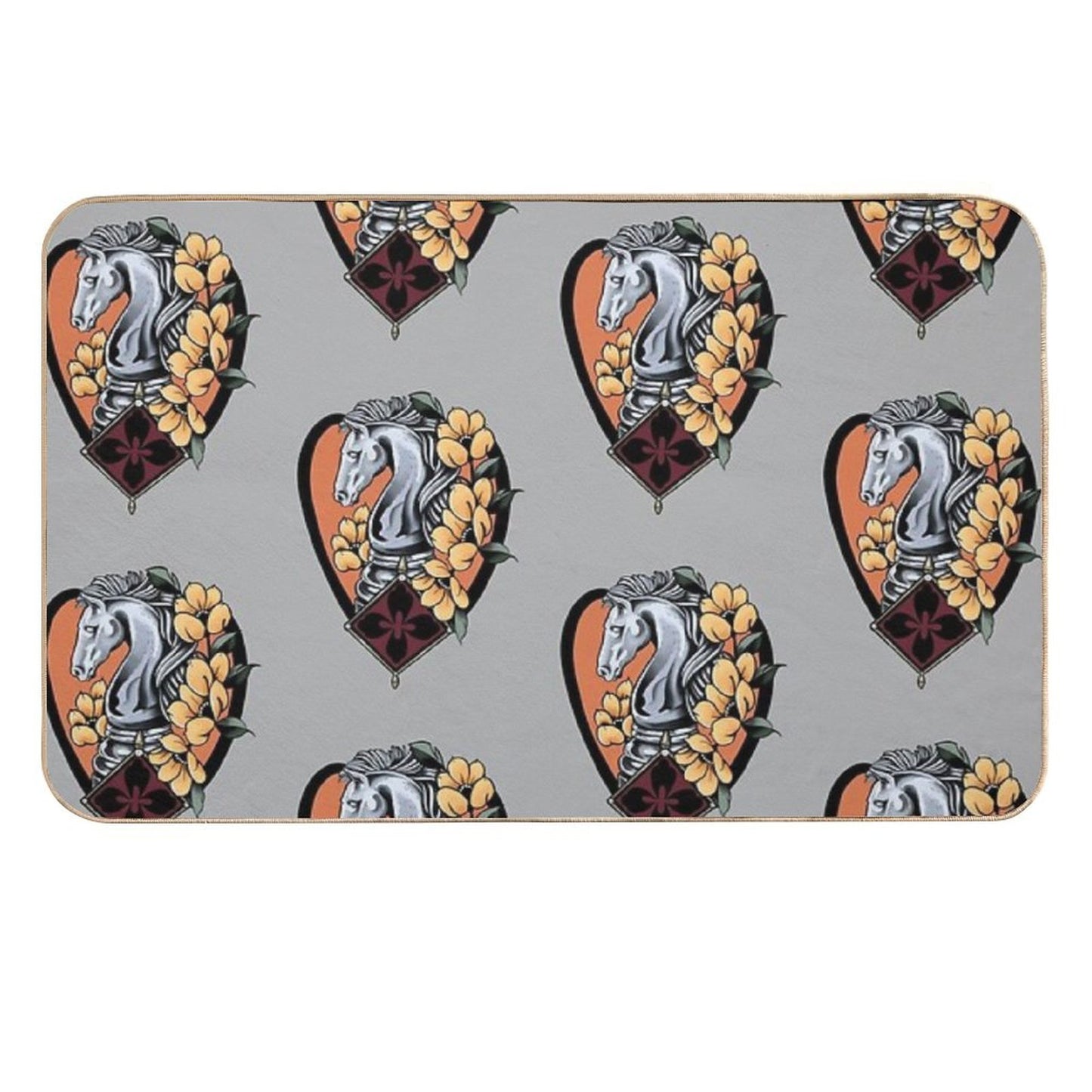 Checkmate  Stain-Proof Bath Mat