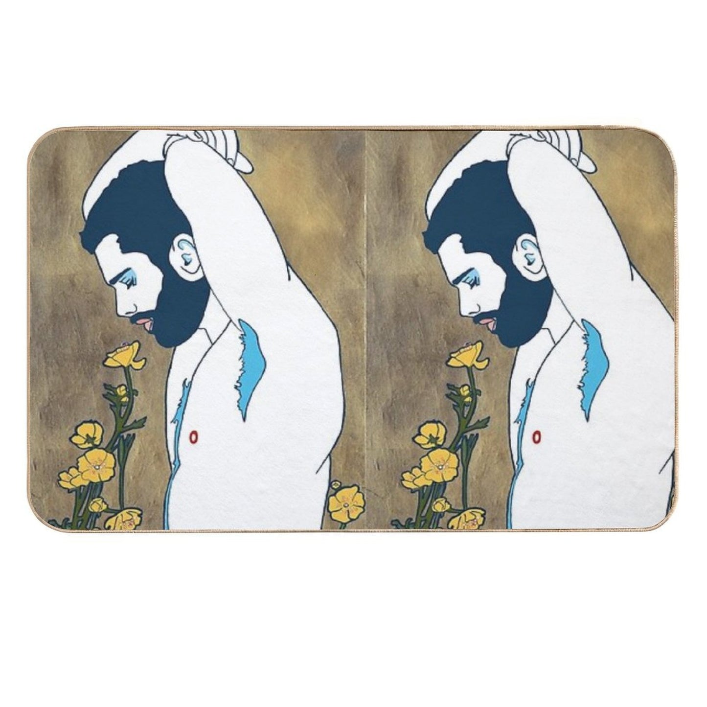Ladybug Durable Bath Mat