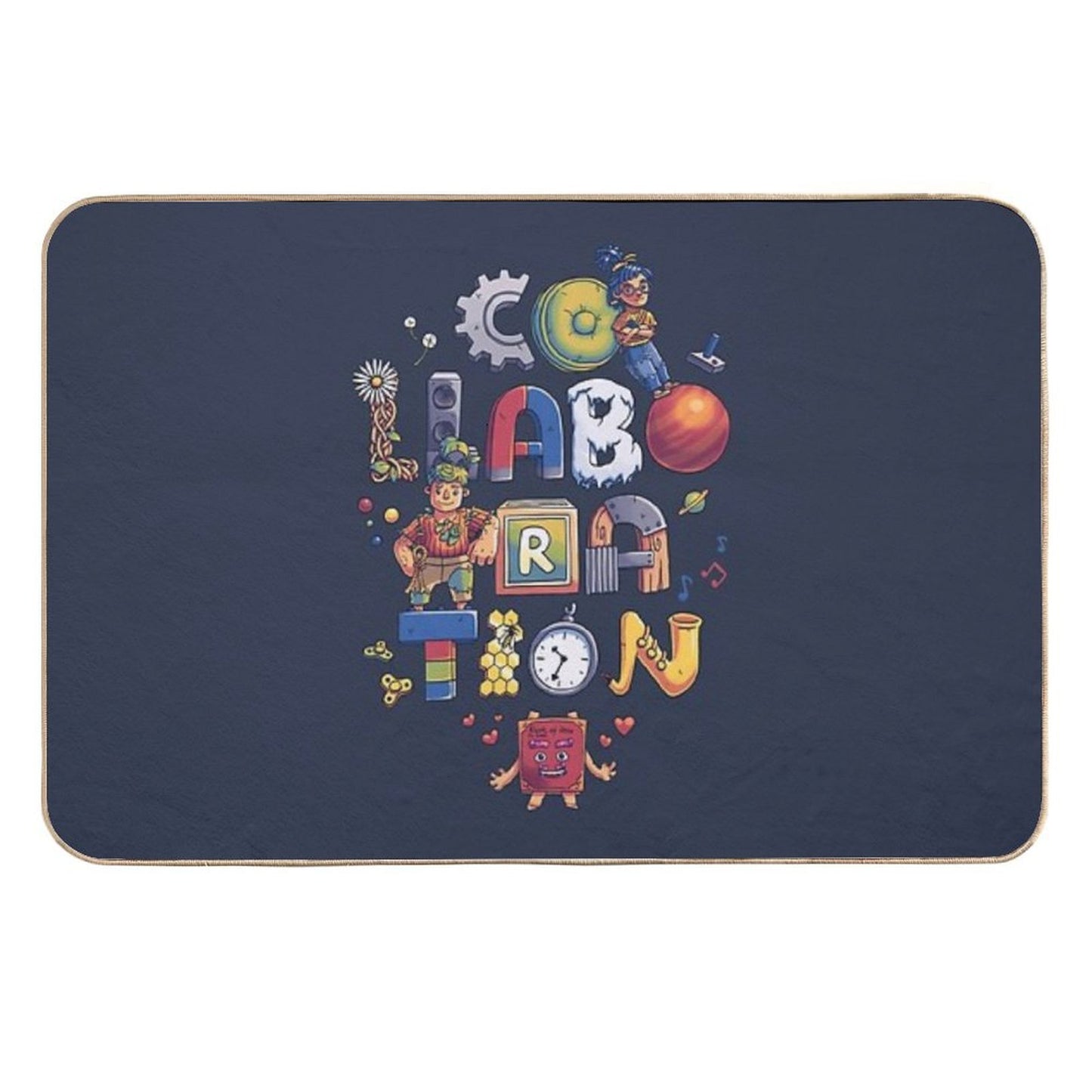 Collaboration  Cody, May, It Takes Two  Pet-Safe Bath Mat